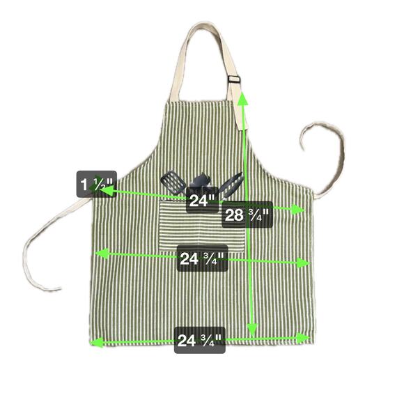 NWT Custom (your name on front) Apron BBQ Theme - 1-2 DAY SHIP TIME - Picture 3 of 5